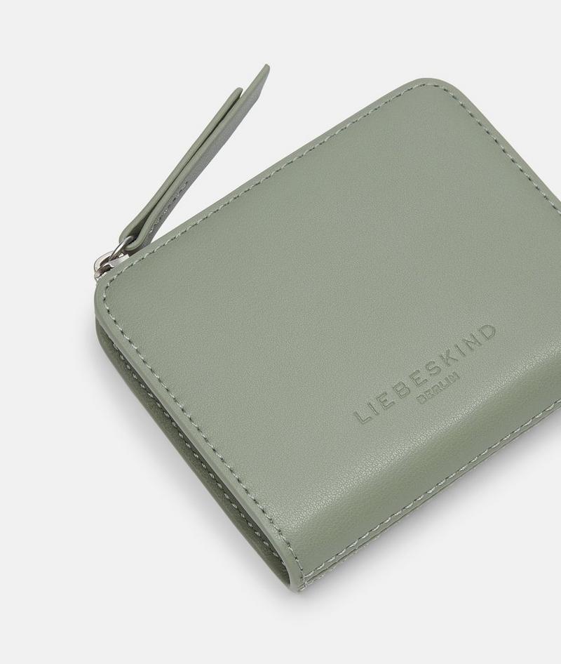 Liebeskind Herren Tina Geldbörse S - Helles Olivgrün
