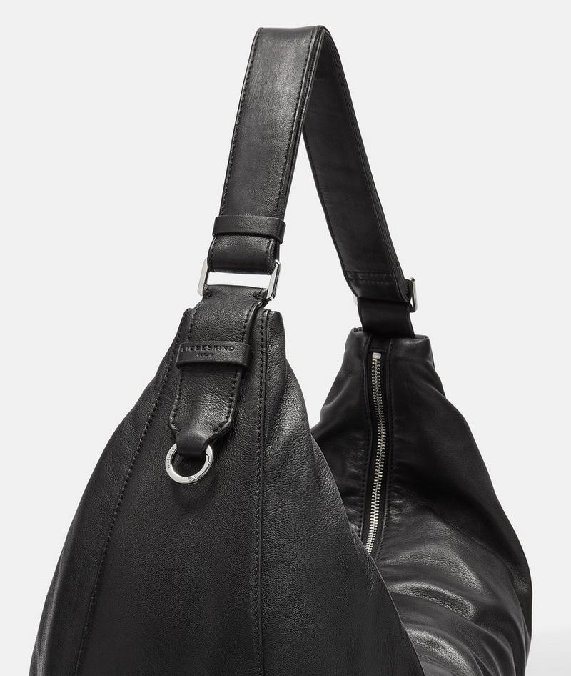 Liebeskind Herren Moon Hobo L - Schwarz