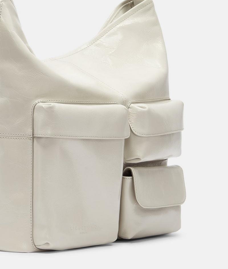 Liebeskind Herren Archive Lk 204 Hobo M - Creme