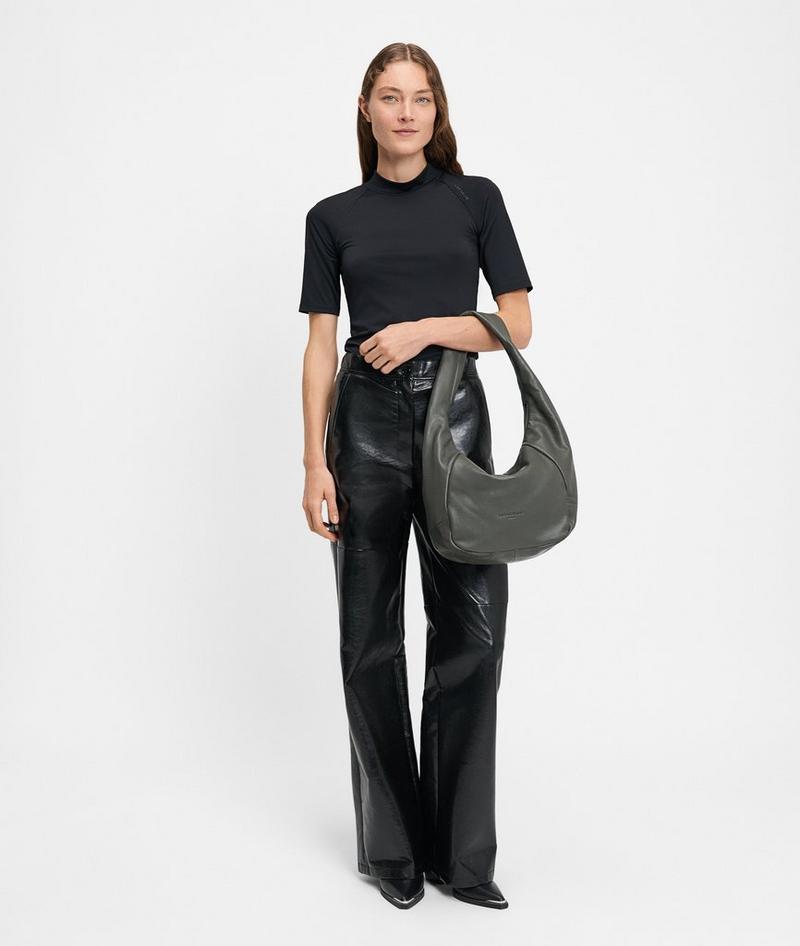 Liebeskind Herren Farrah Hobo M - Tannengrün