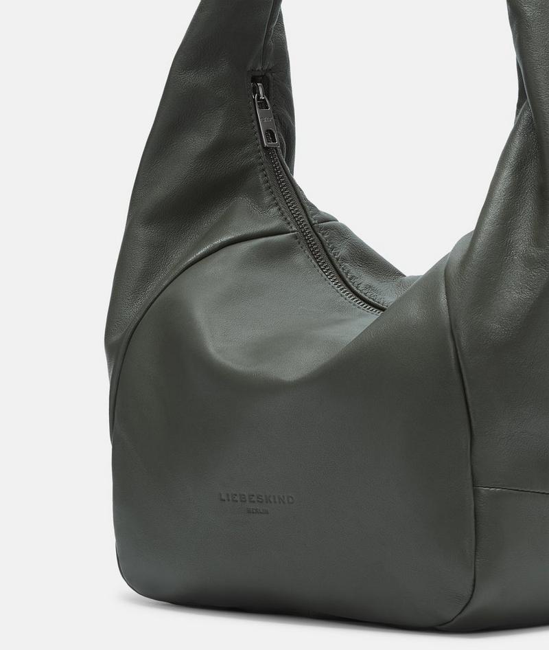 Liebeskind Herren Farrah Hobo M - Tannengrün