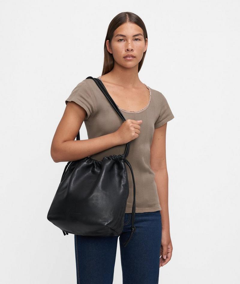 Liebeskind Herren Lya Hobo M - Schwarz