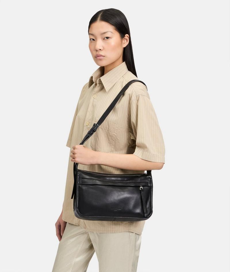 Liebeskind Herren Sky Hobo S - Schwarz