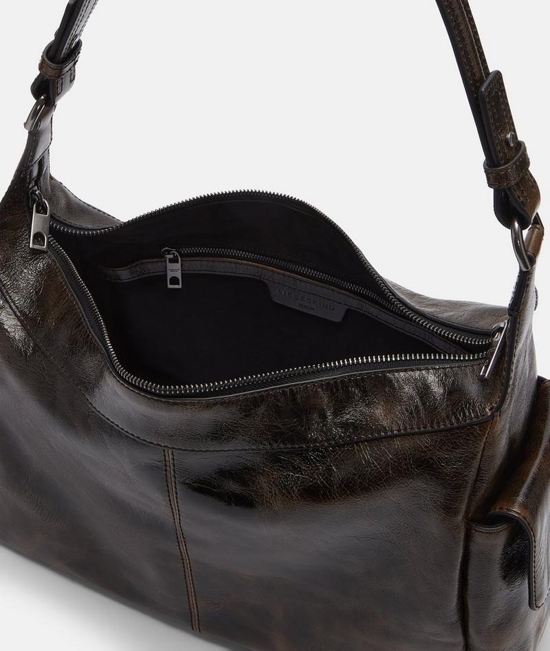 Liebeskind Herren Parker Hobo M - Dunkelbraun