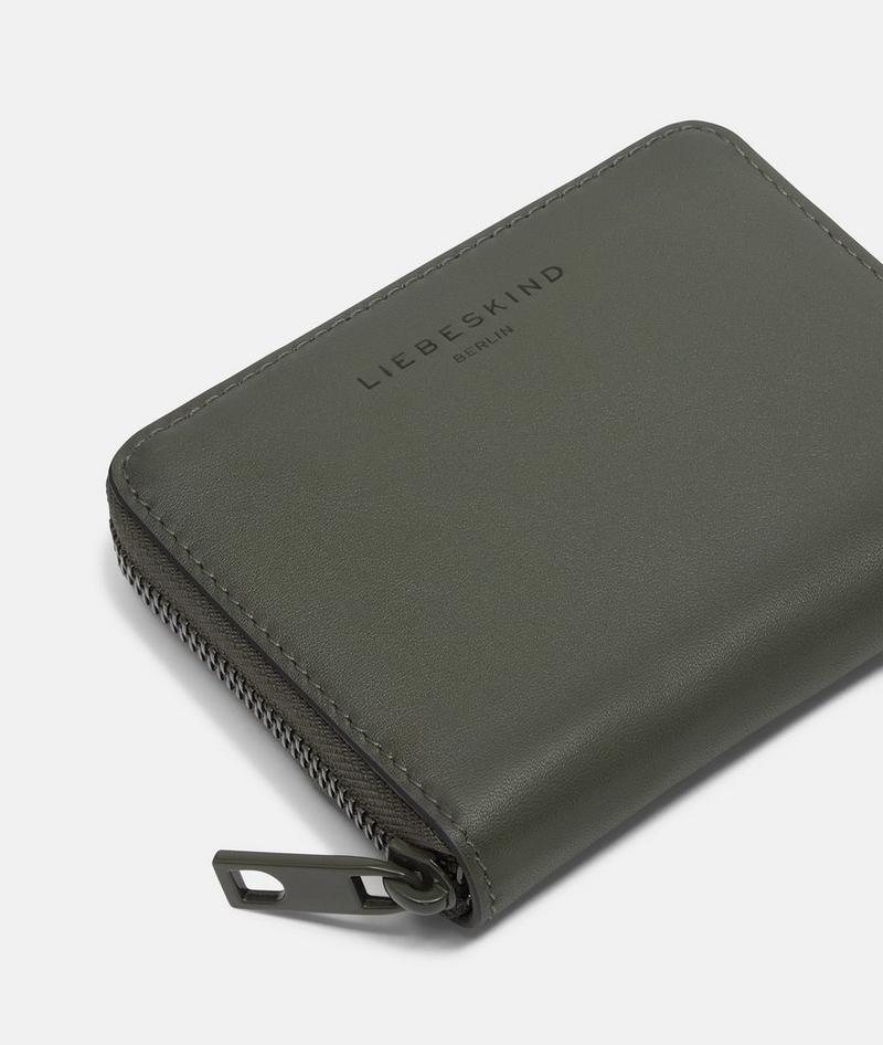 Liebeskind Herren Conny Geldbörse M - Olivgrün