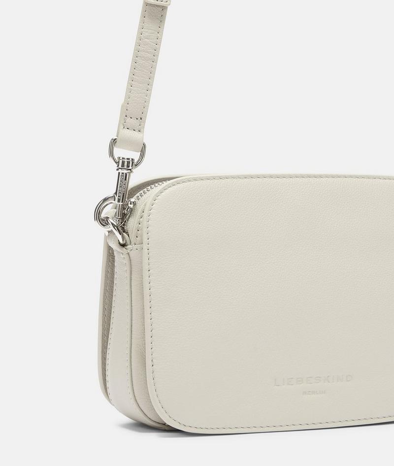 Liebeskind Herren Luka Crossbody S - Creme