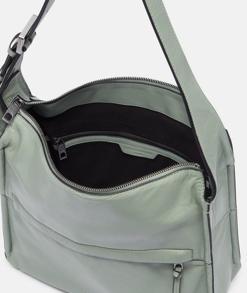 Liebeskind Herren Sky Hobo M - Dunkles Salbeigrün