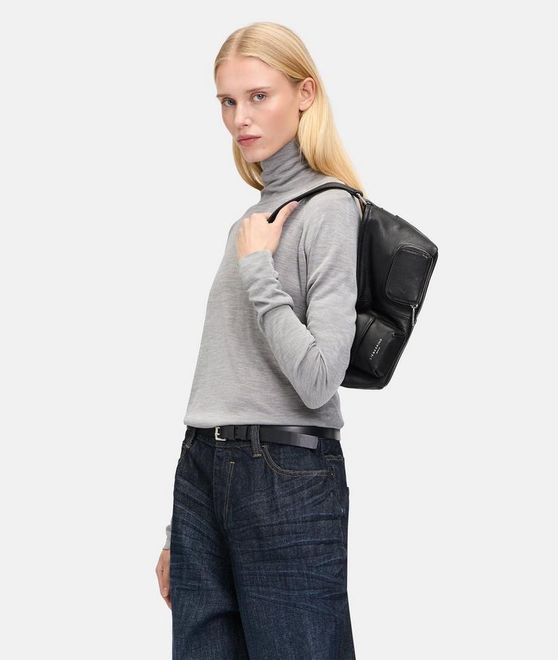 Liebeskind Herren Archive Lk 204 Shoulderbag S - Schwarz