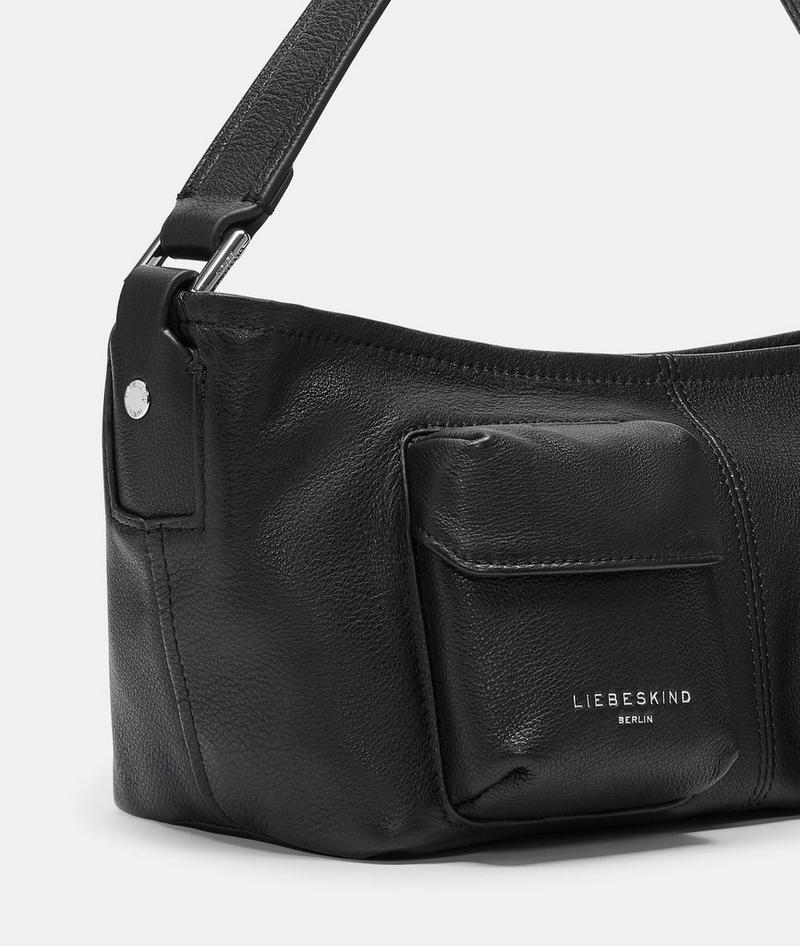 Liebeskind Herren Archive Lk 204 Shoulderbag S - Schwarz