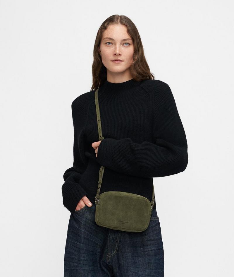 Liebeskind Herren Ella Camera-bag S - Olivgrün