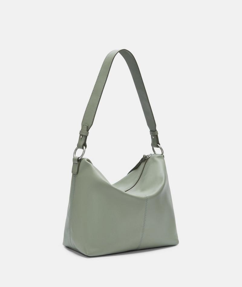 Liebeskind Herren Aissa Hobo S - Helles Olivgrün