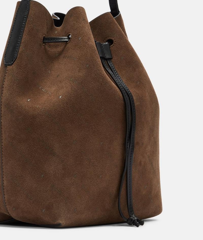 Liebeskind Herren Monogram Bucketbag M - Cognac