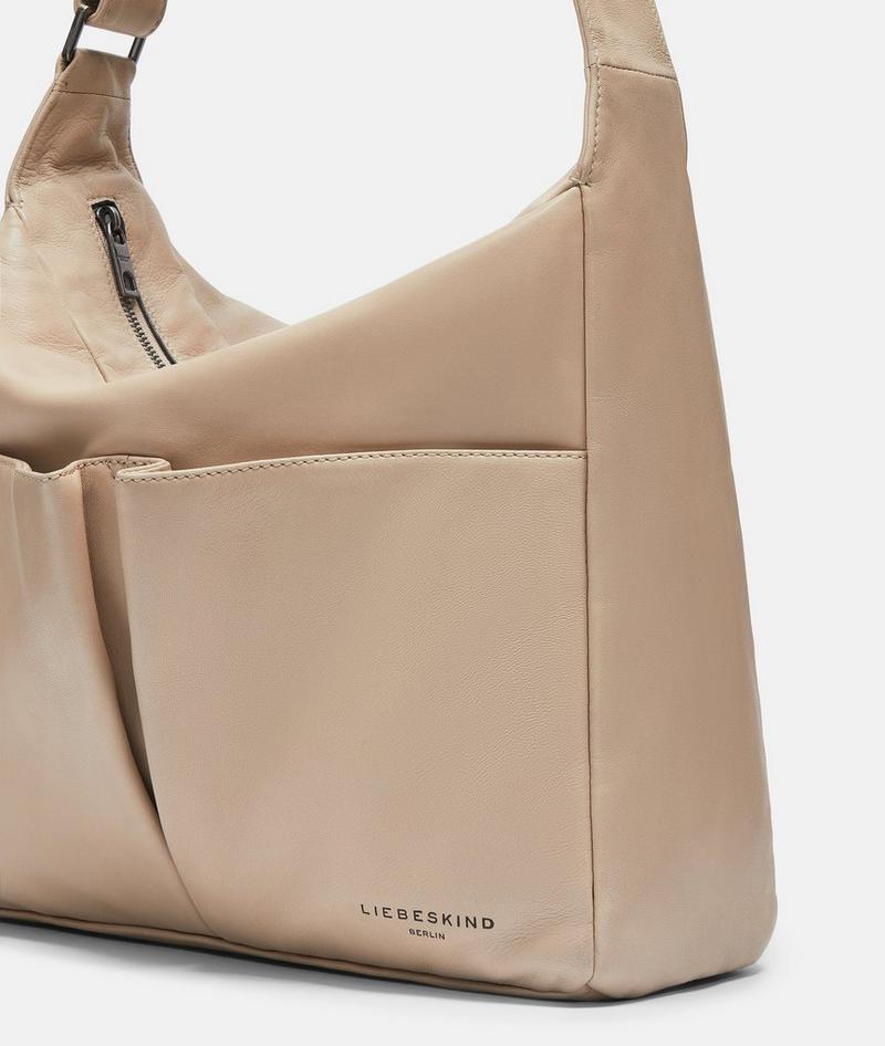 Liebeskind Herren Hera Hobo M - Sandfarben