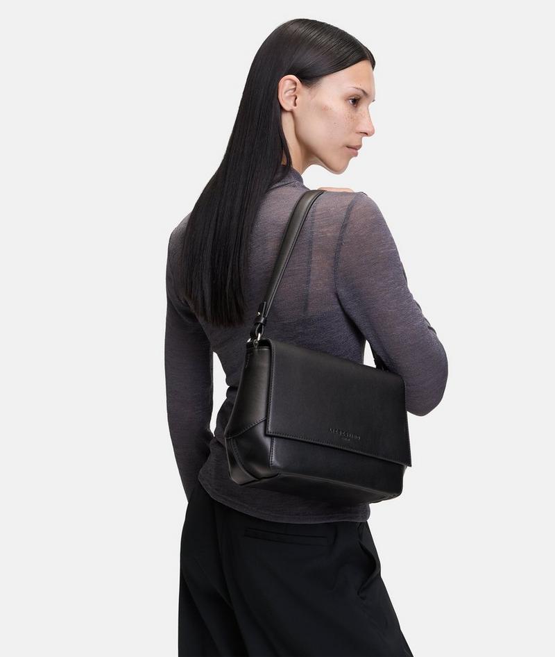 Liebeskind Herren Lilly Crossbody M - Schwarz