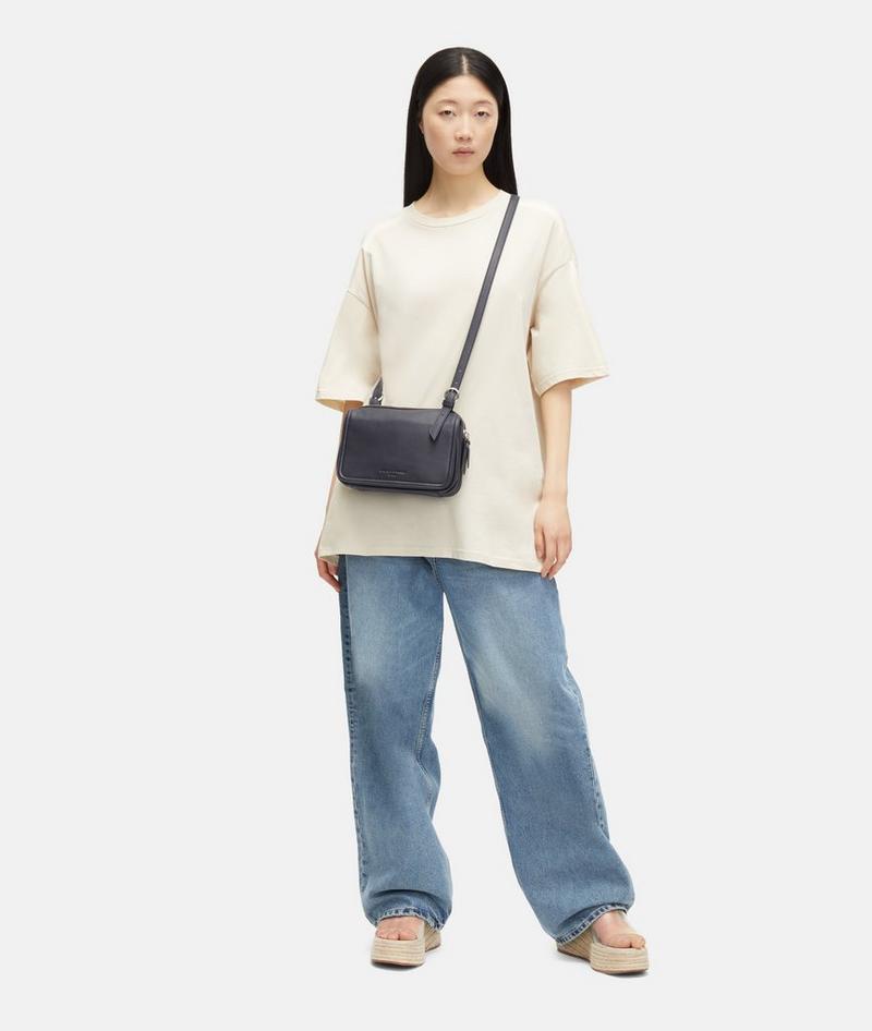 Liebeskind Herren Mareike Crossbody M - Dunkelblau