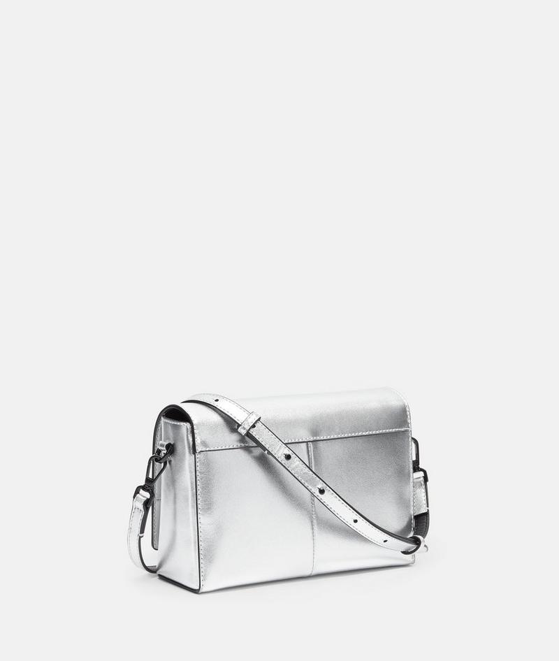 Liebeskind Herren Hilla Crossbody M - Silber