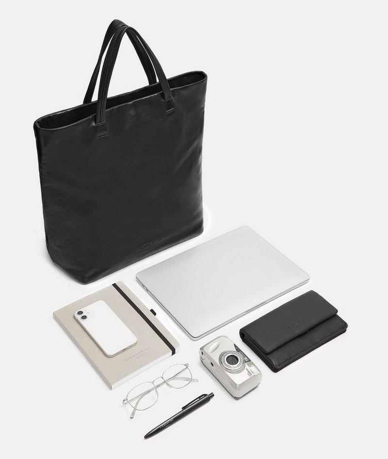 Liebeskind Herren Hera Tote L - Schwarz