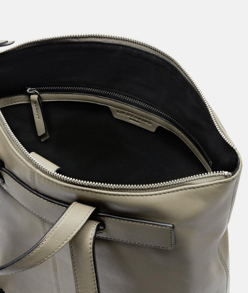 Liebeskind Herren Backpack L - Olivgrün