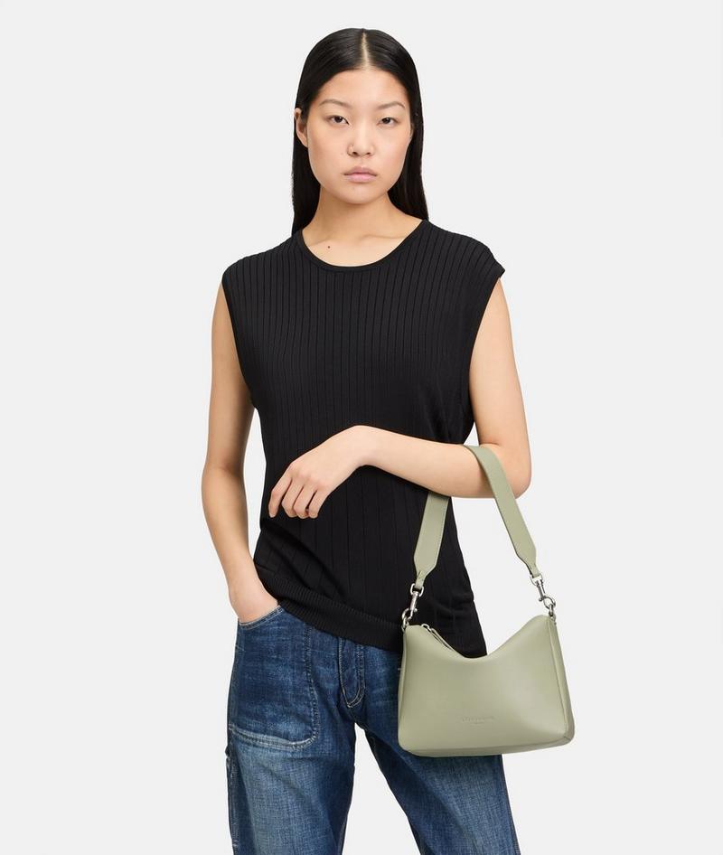 Liebeskind Herren Abelina Crossbody S - Helles Olivgrün