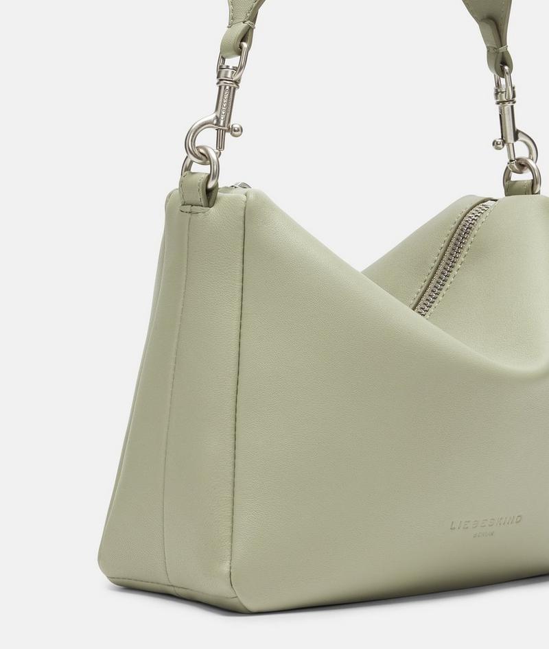 Liebeskind Herren Abelina Crossbody S - Helles Olivgrün