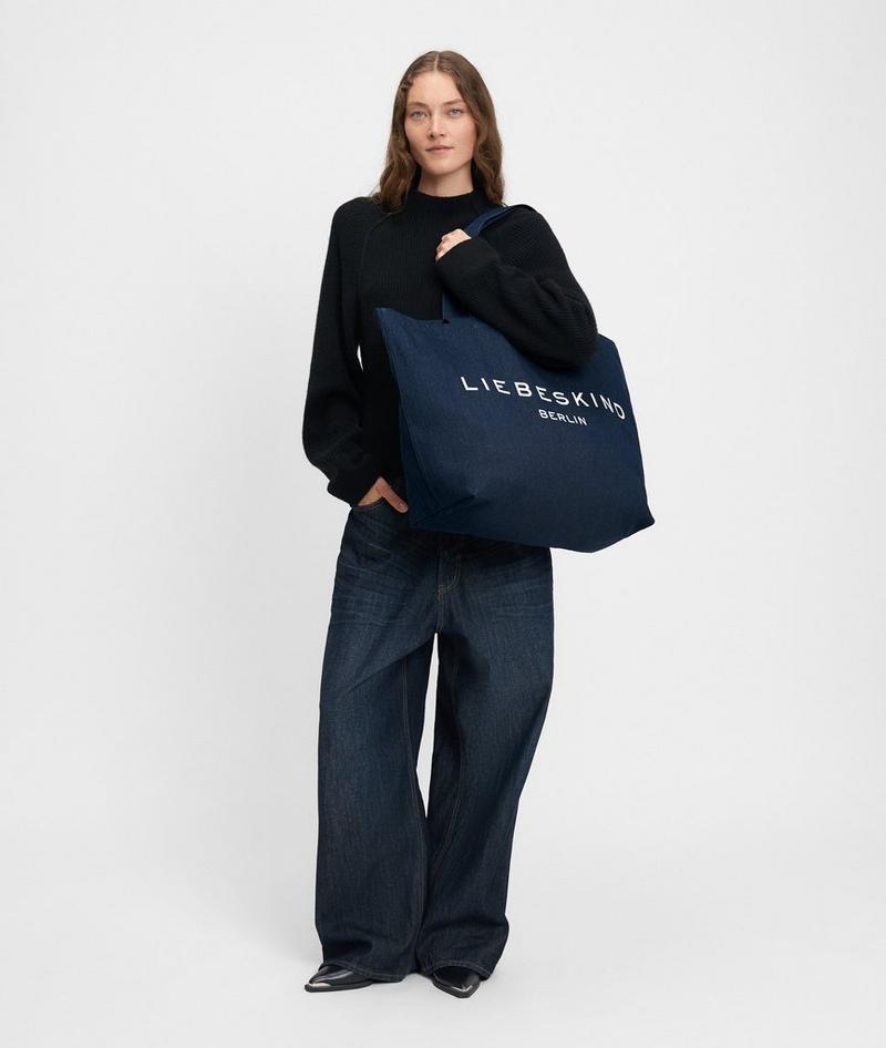 Liebeskind Herren Shopper Xl - Navy