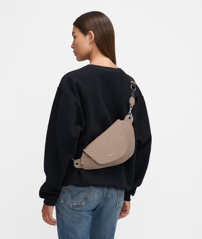 Liebeskind Herren Oval Belt-bag S - Cognac