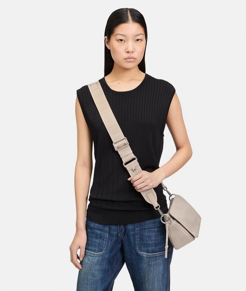 Liebeskind Herren Schultergurt Mit Logo - Zartrosa