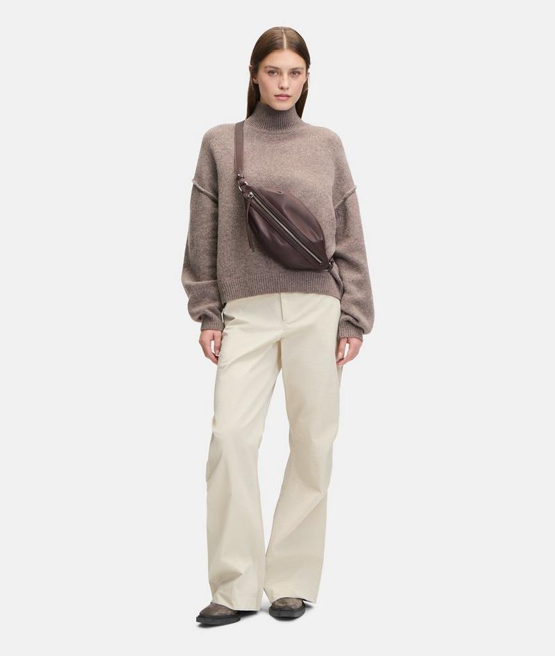 Liebeskind Herren Scarlet Belt-bag M - Bordeaux