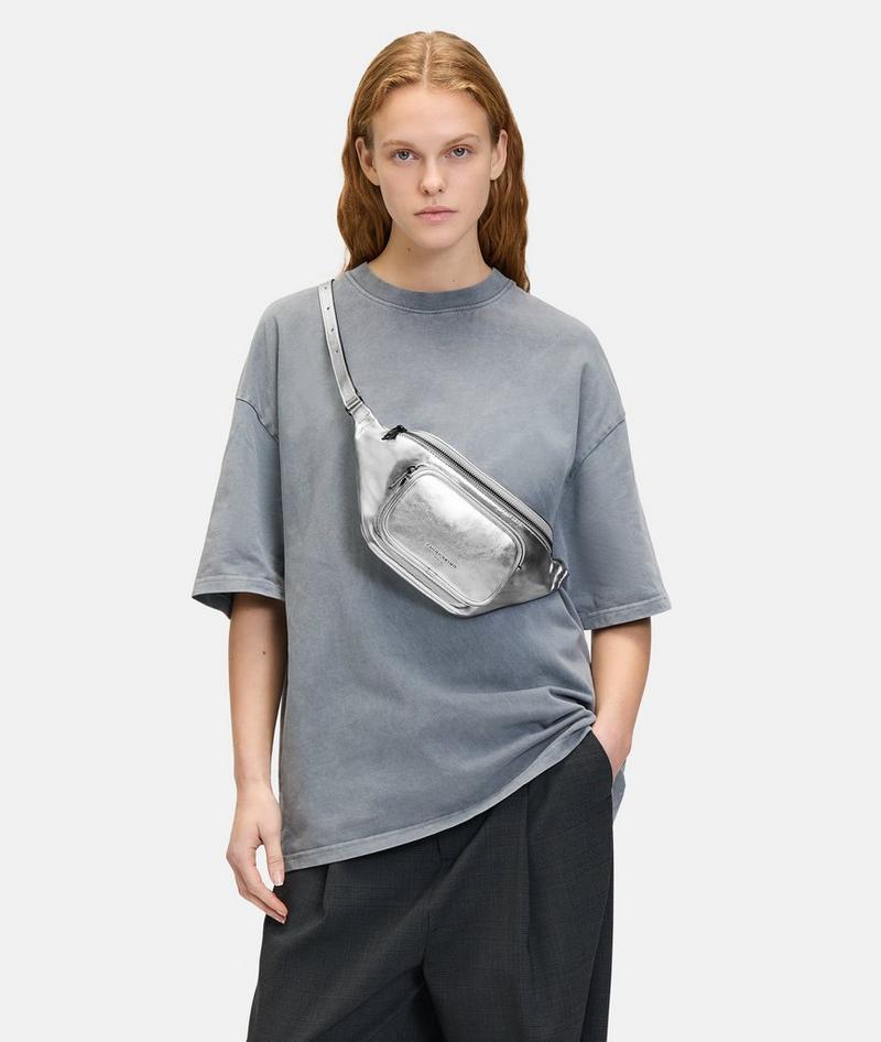 Liebeskind Herren Lila Belt-bag M - Silber