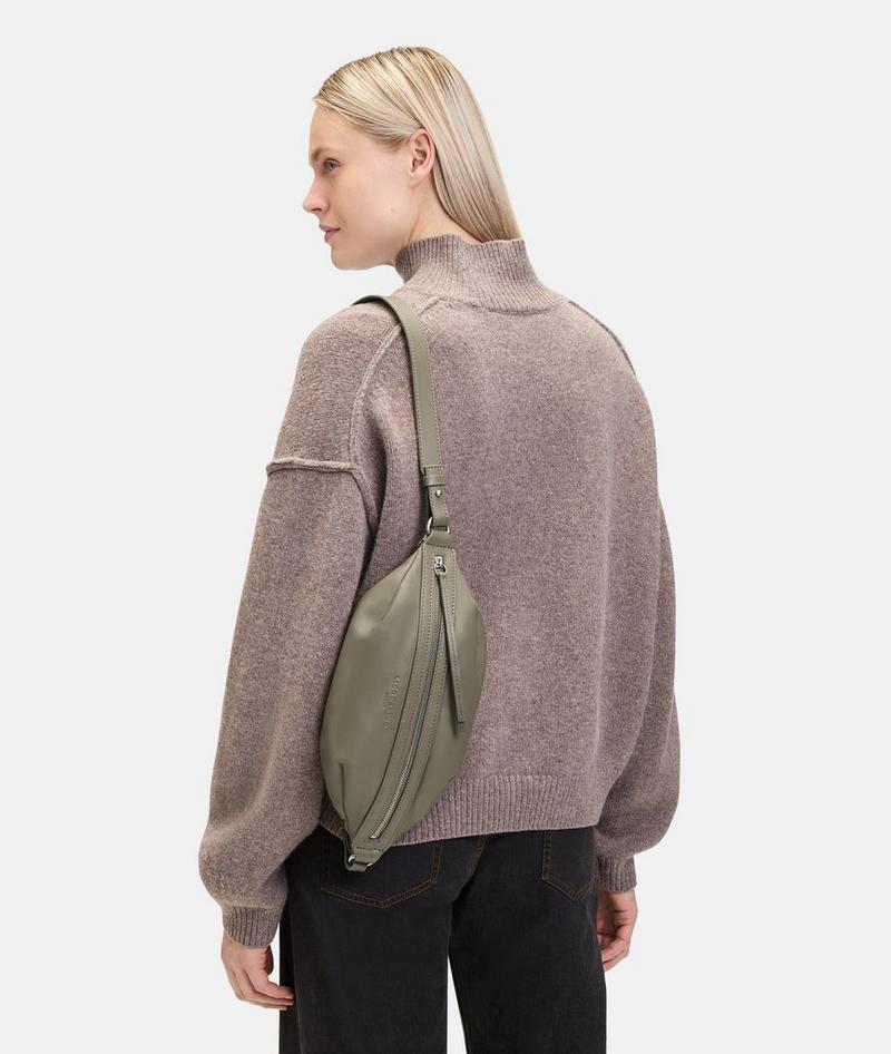 Liebeskind Herren Scarlet Belt-bag M - Olivgrün