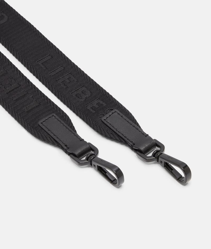 Liebeskind Herren Schultergurt Mit Logo - Schwarz