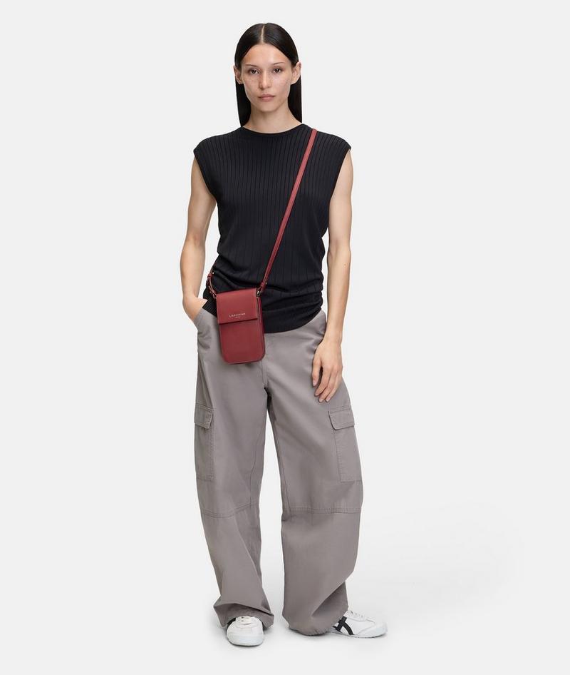 Liebeskind Herren Lea Mobile Pouch - Chilirot