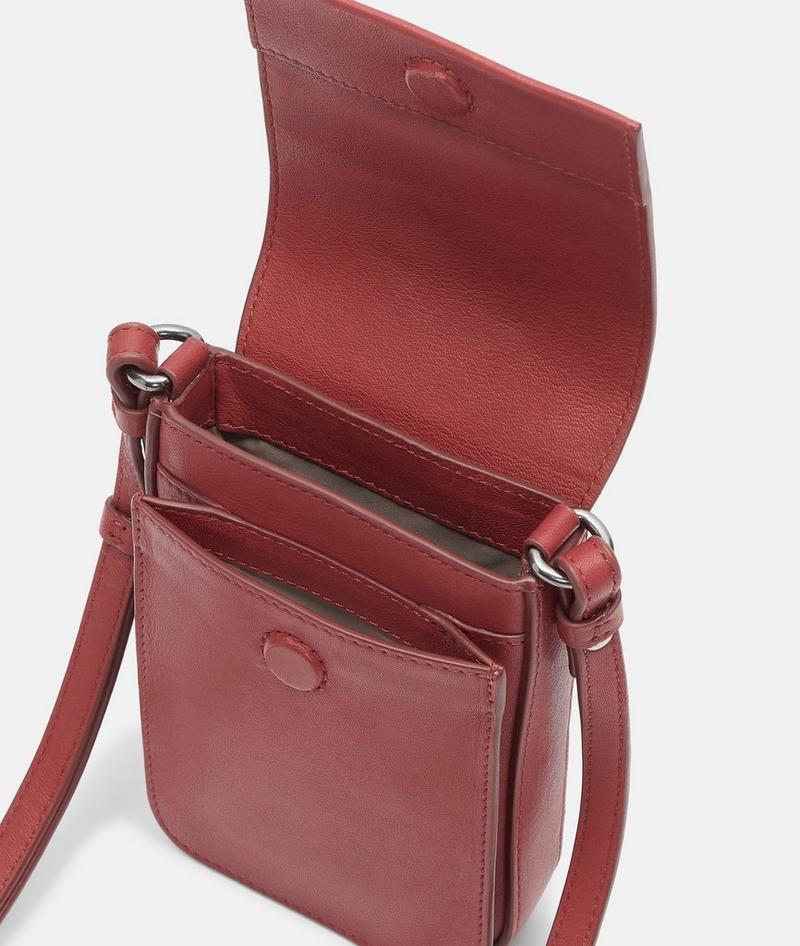 Liebeskind Herren Lea Mobile Pouch - Chilirot