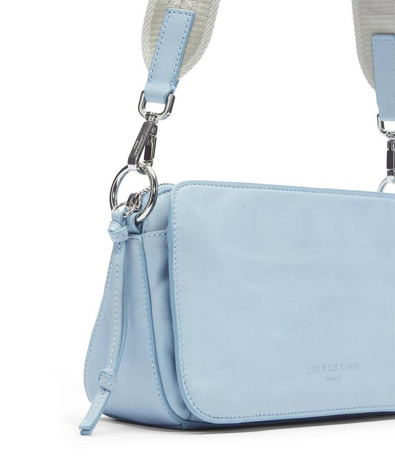 Liebeskind Herren Clarice Crossbody M - Hellblau
