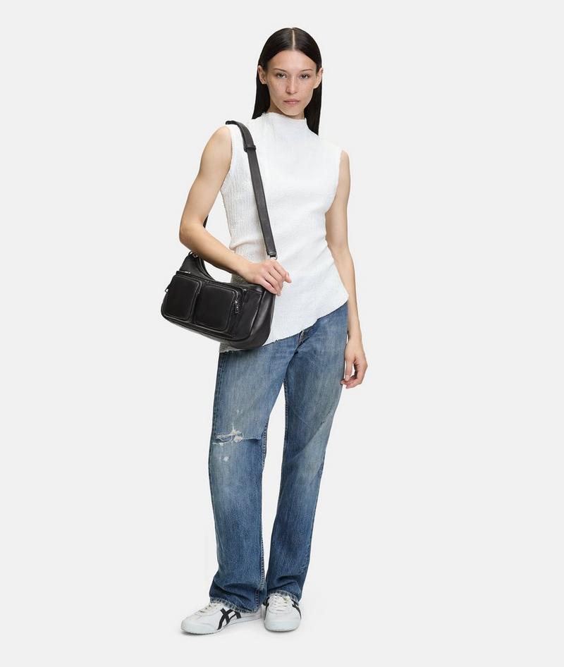 Liebeskind Herren Maia Hobo M - Schwarz