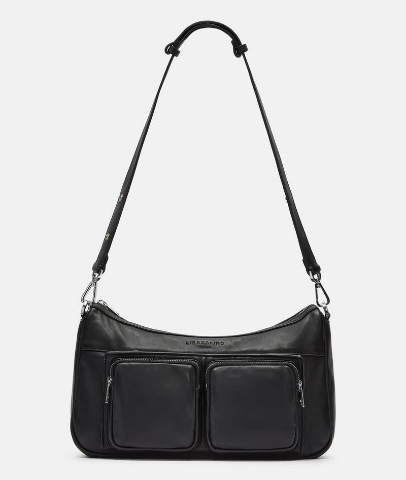 Liebeskind Herren Maia Hobo M - Schwarz