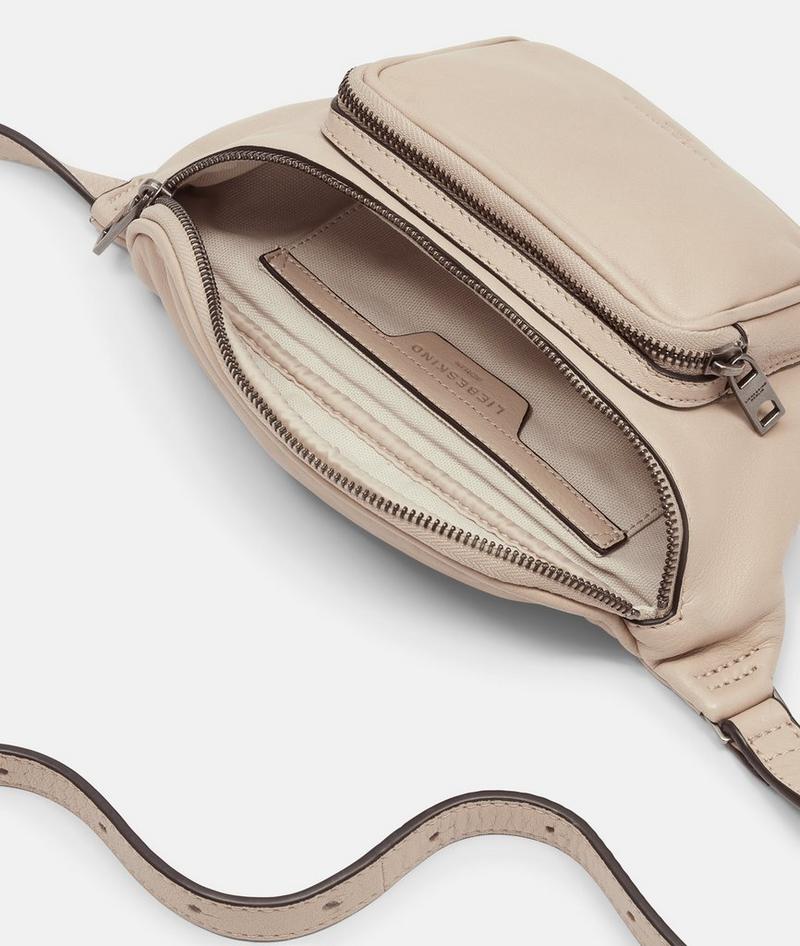 Liebeskind Herren Lila Belt-bag M - Sandfarben