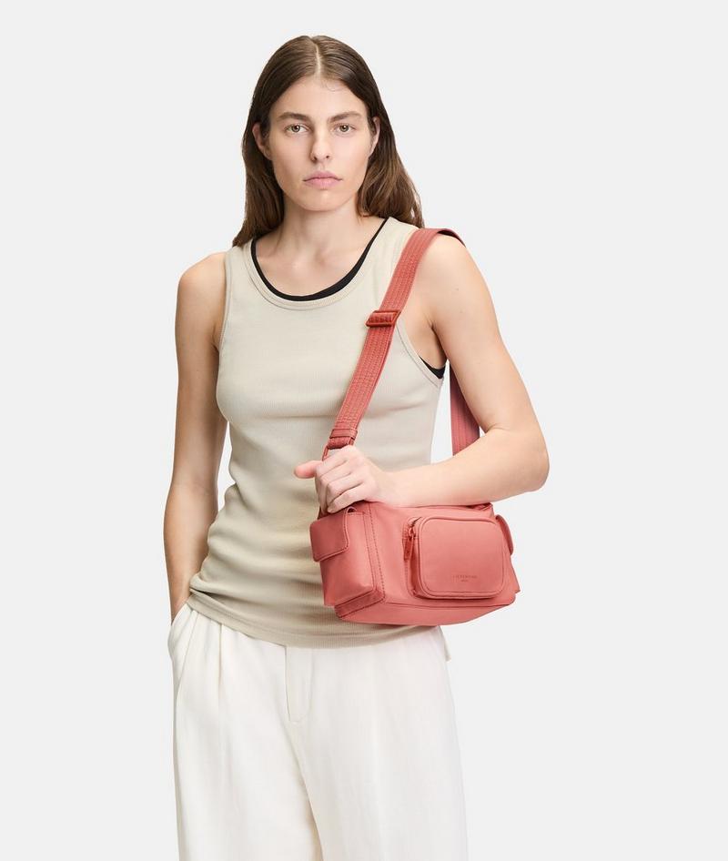 Liebeskind Herren Nylon Lila Crossbody S - Koralle