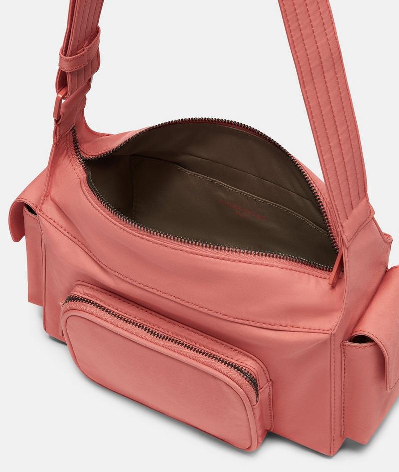 Liebeskind Herren Nylon Lila Crossbody S - Koralle