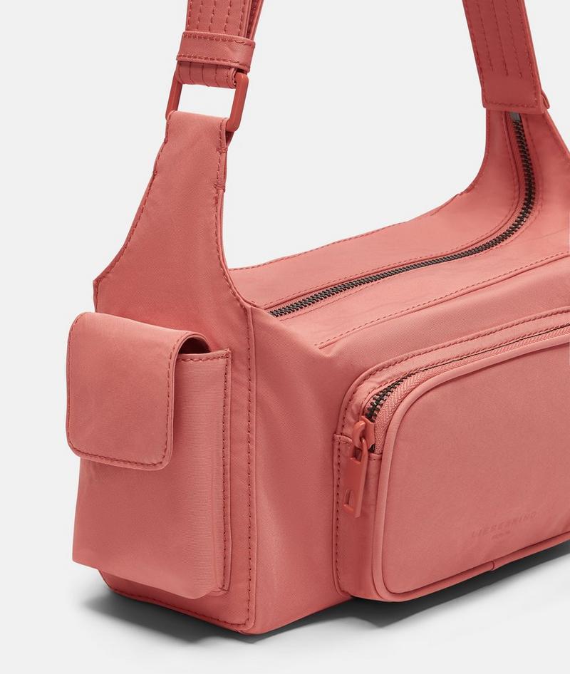 Liebeskind Herren Nylon Lila Crossbody S - Koralle