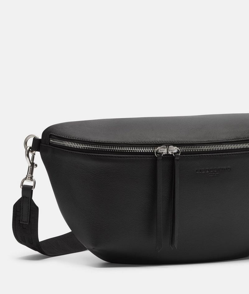 Liebeskind Herren Liene Belt-bag Xl - Schwarz
