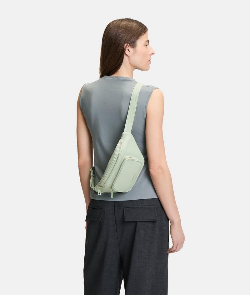 Liebeskind Herren Nylon Lila Belt-bag M - Salbeigrün