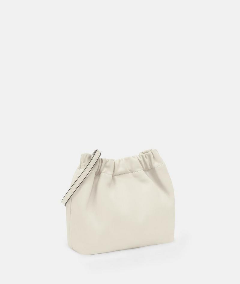 Liebeskind Herren Cloud Hobo S - Creme