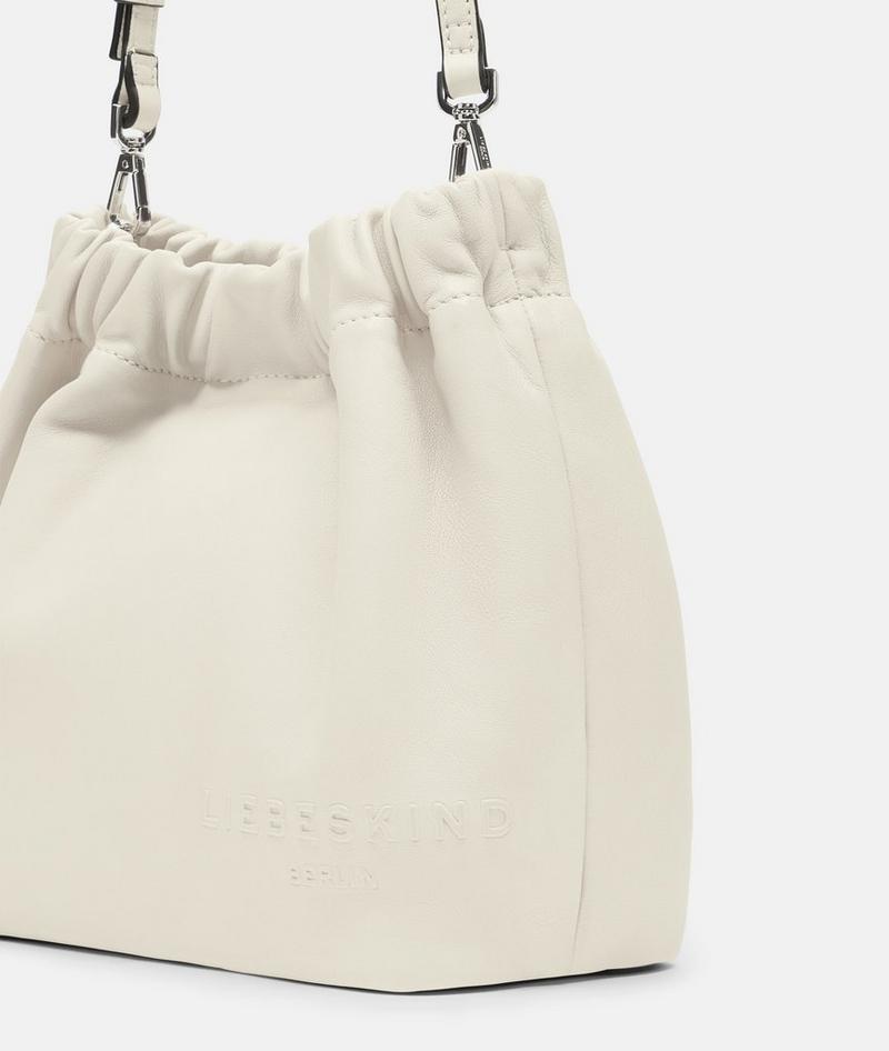 Liebeskind Herren Cloud Hobo S - Creme
