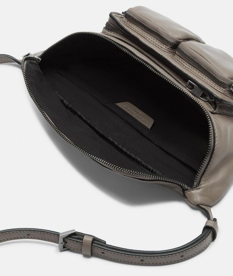 Liebeskind Herren Maia Belt-bag M - Steingrau