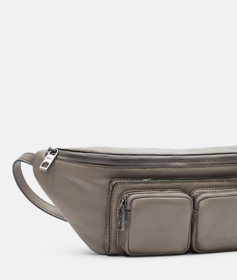 Liebeskind Herren Maia Belt-bag M - Steingrau