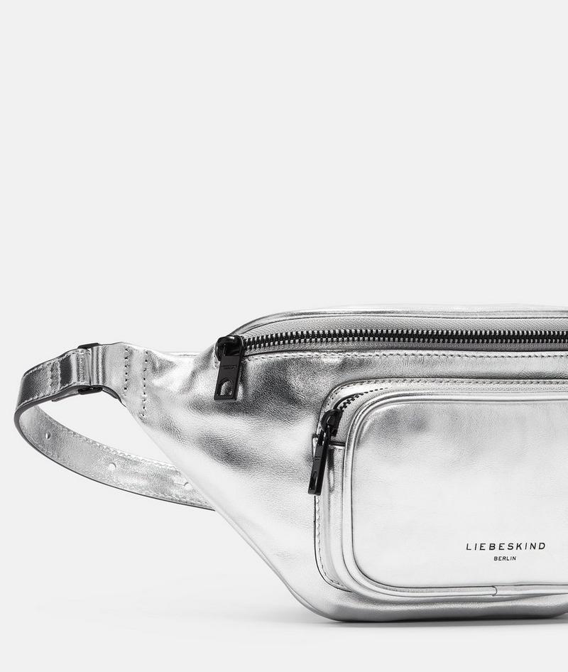 Liebeskind Herren Lila Belt-bag M - Silber
