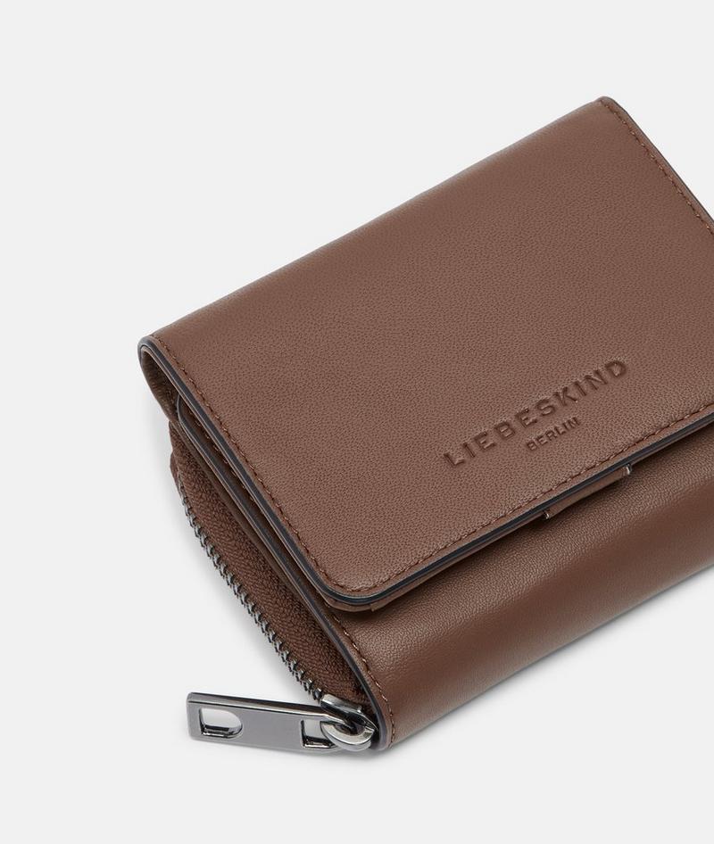 Liebeskind Herren Pablita Geldbörse M - Zimt