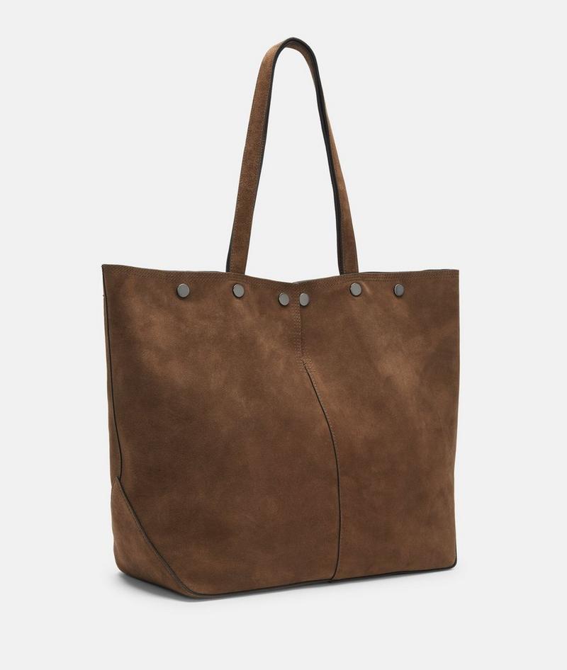 Liebeskind Herren Rive Shopper L - Cognac