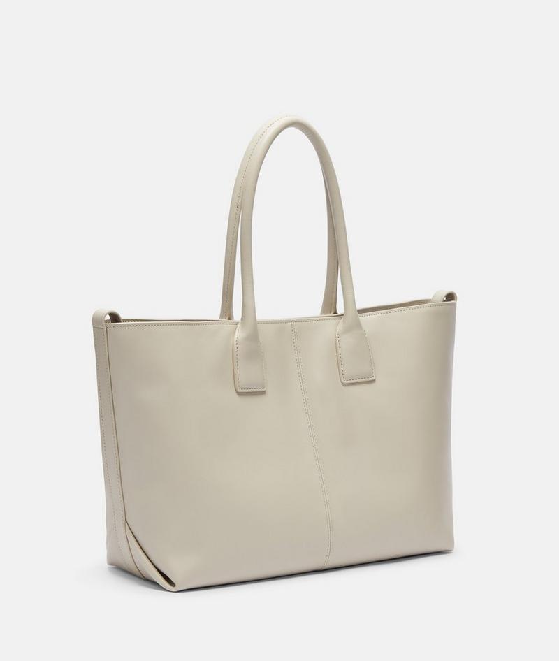 Liebeskind Herren Chelsea Shopper M - Creme
